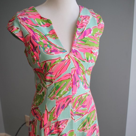 Lilly Pulitzer Midi Fit and Flare Dress - Picture 1 of 5